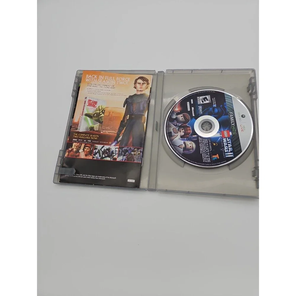 LEGO Star Wars II The Original Trilogy (Xbox 360, 2006) Complete w/ Manual